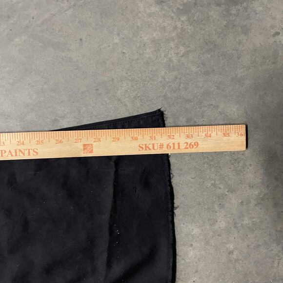 Almost Famous Pants Womens 5 Black Flare Bell Bottom Raw Hem Suspender Strap - Picture 5 of 7